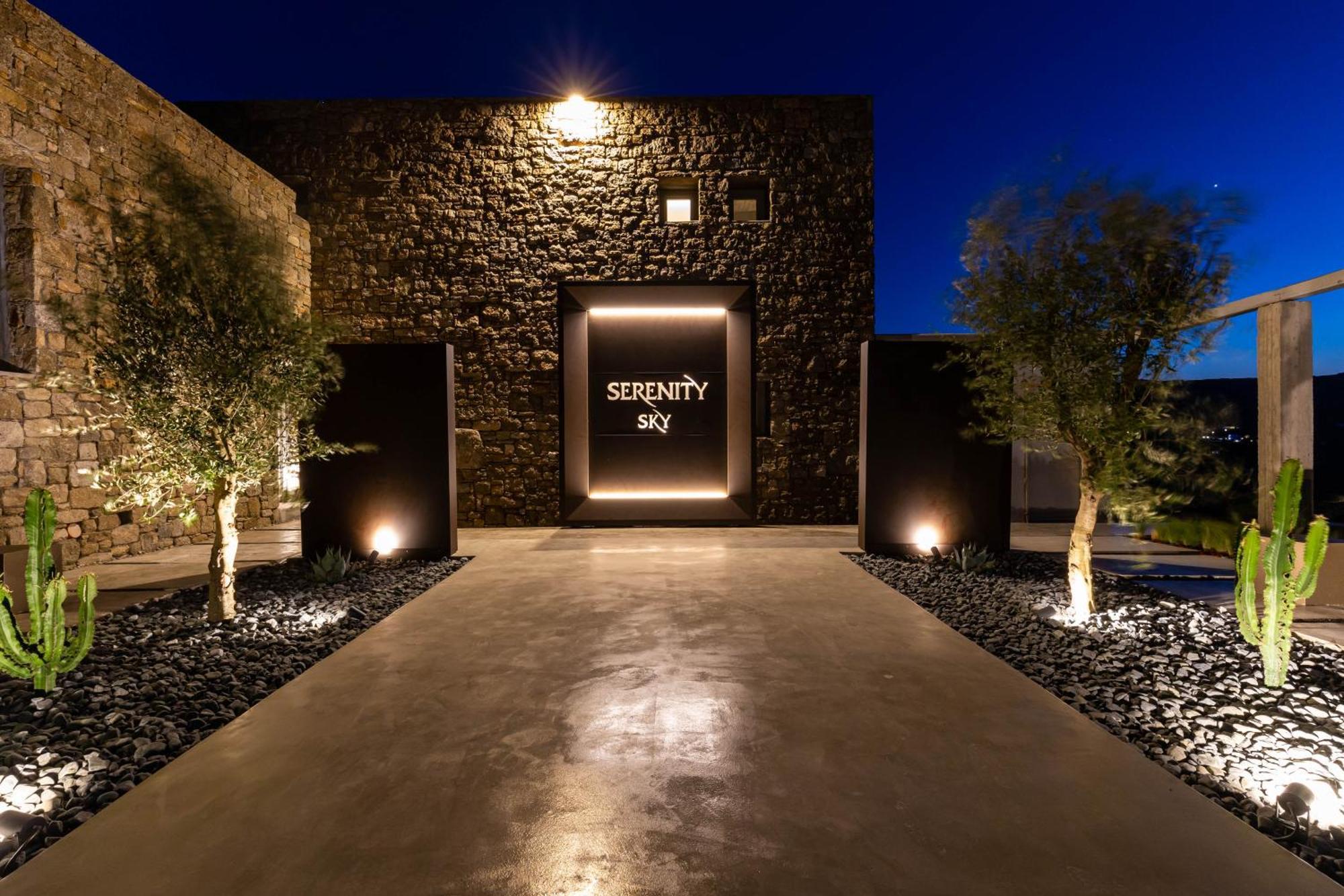 Serenity Sky - Luxury, Design & Sunset Views By One-villas Mykonos Town