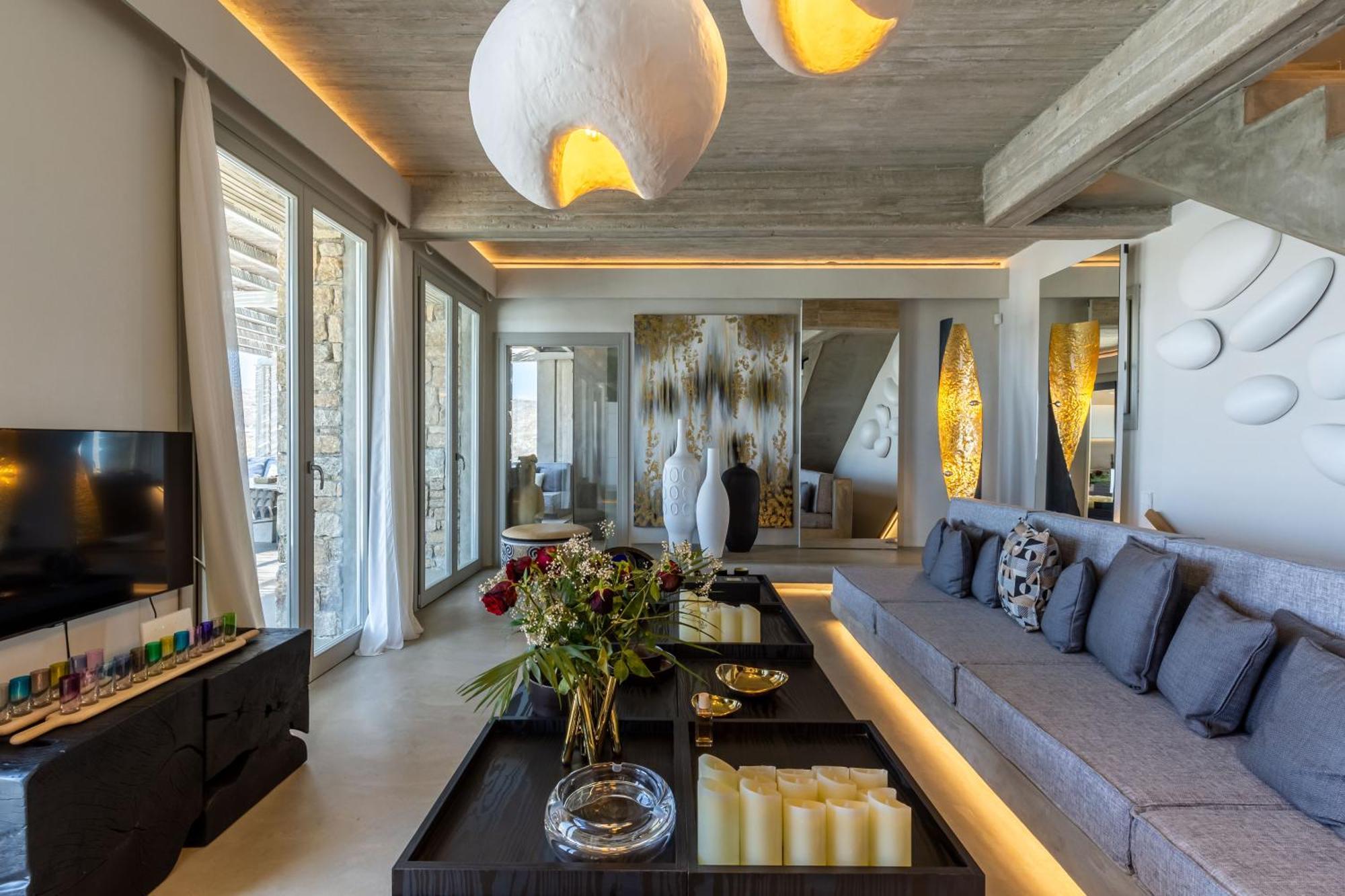 Serenity Sky - Luxury, Design & Sunset Views By One-villas * Mykonos Town