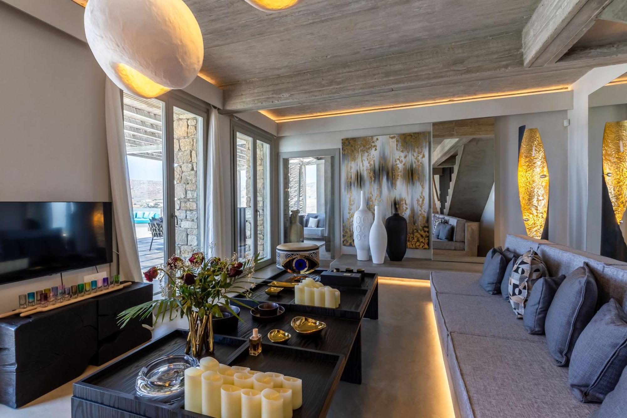 Serenity Sky - Luxury, Design & Sunset Views By One-villas * Mykonos Town