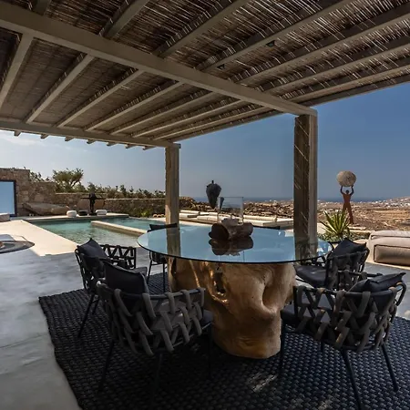 Villa Serenity Sky - Luxury, Design & Sunset Views By One-Villas Mykonos Town Exterior photo