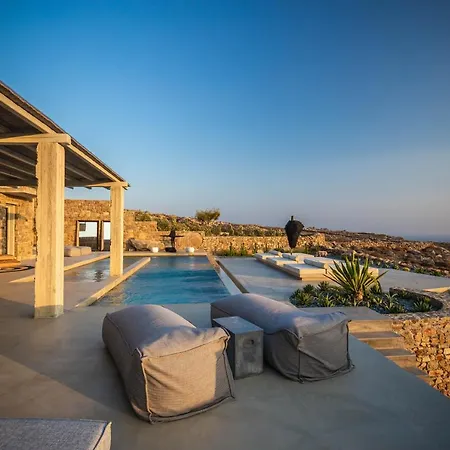 Villa Serenity Sky - Luxury, Design & Sunset Views By One-Villas Mykonos Town Exterior photo