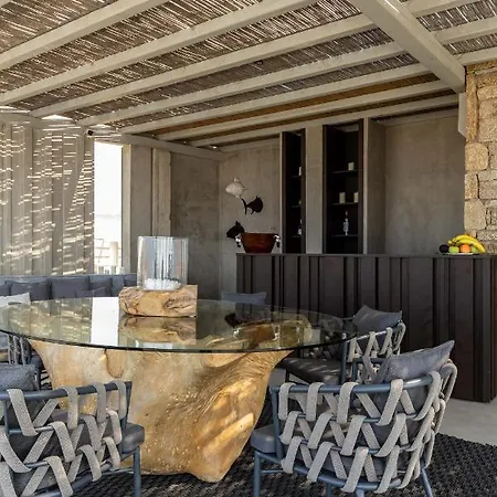 Villa Serenity Sky - Luxury, Design & Sunset Views By One-Villas Mykonos Town Exterior photo