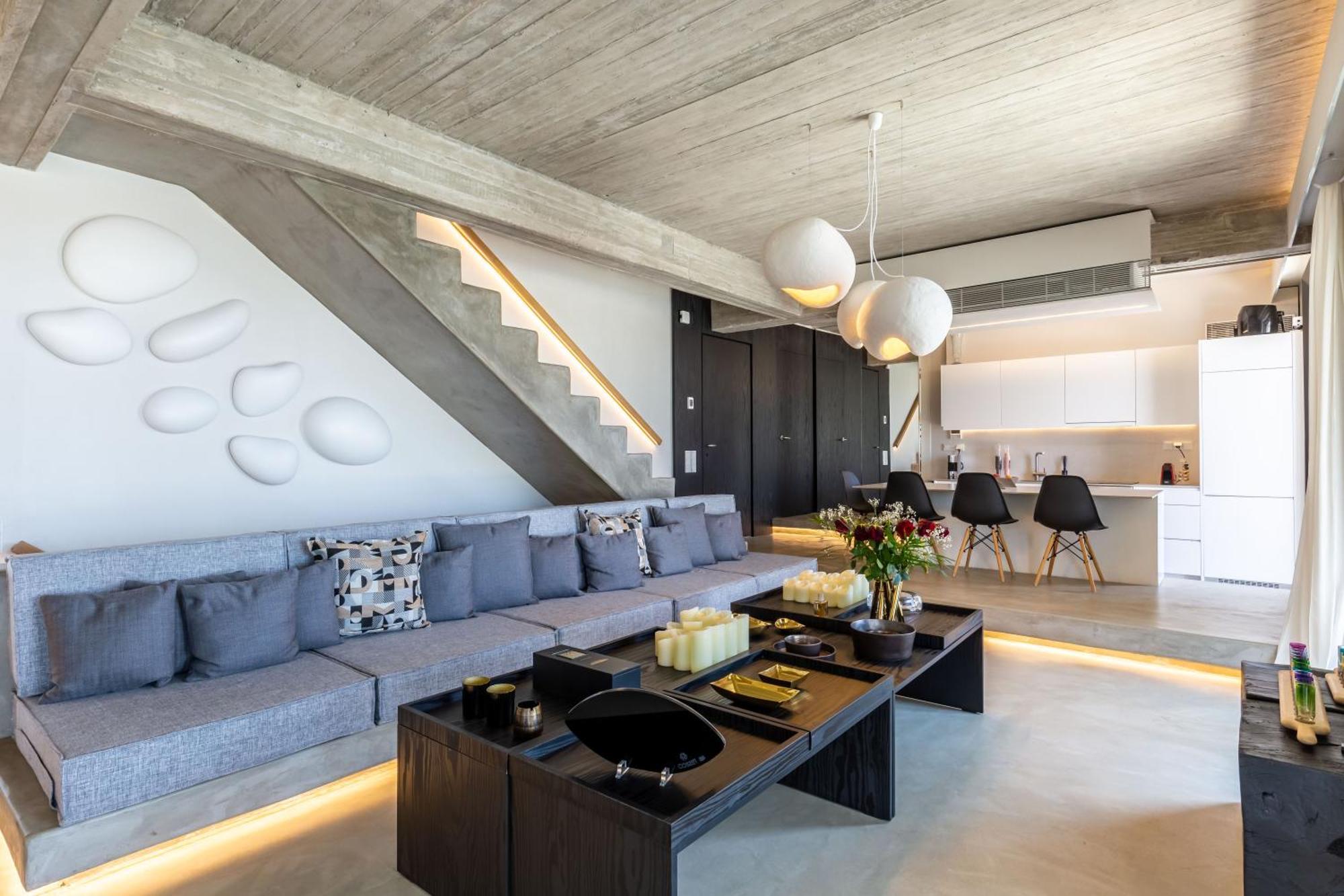 Serenity Sky - Luxury, Design & Sunset Views By One-villas Mykonos Town